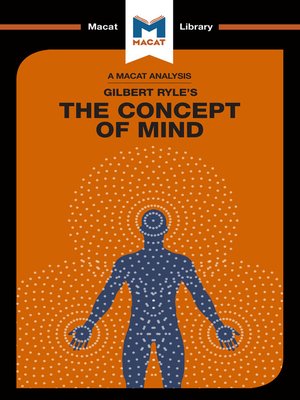 cover image of A Macat Analysis of The Concept of Mind
